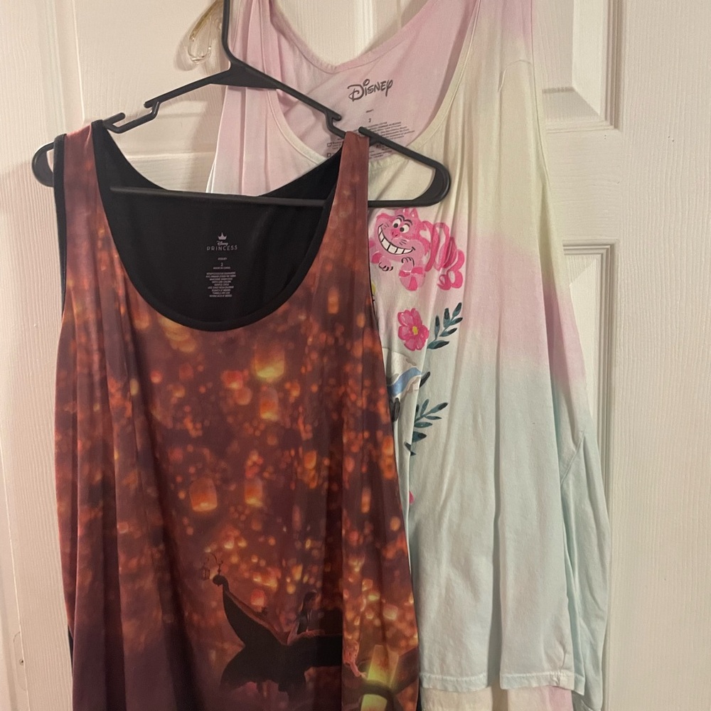 Disney Tank Tops 2 for 1